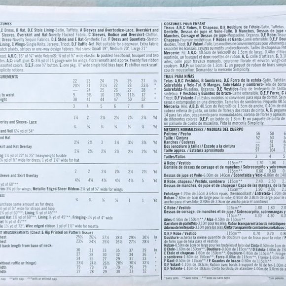 Vintage Girls Costumes Dress Up Witch Fairy Star - Picture 3 of 6